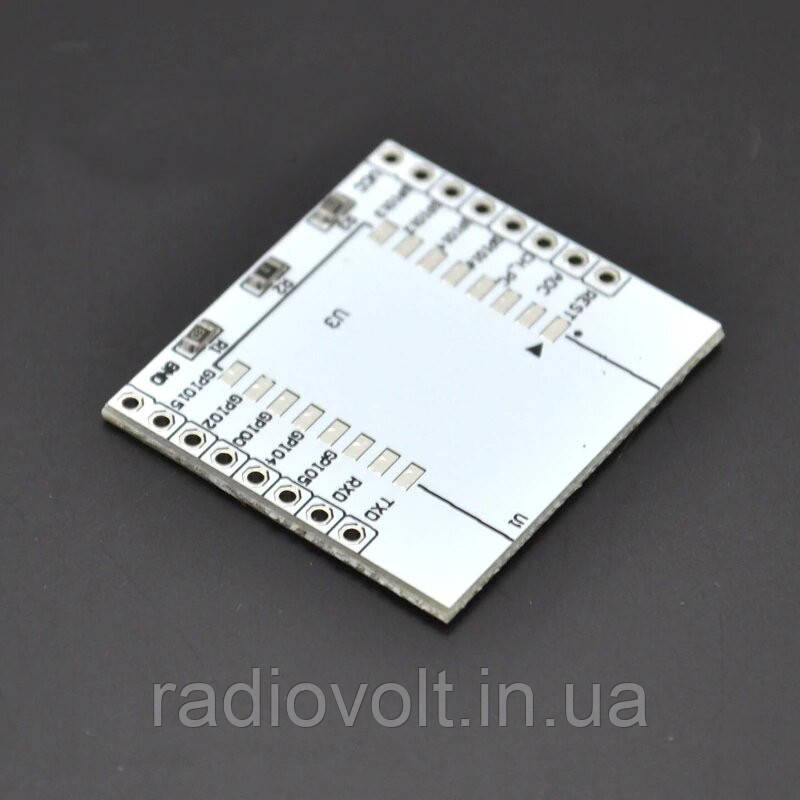 Адаптер для Wi-Fi модулей ESP8266 (ESP-07, ESP-08, ESP-12E, ESP-12F)