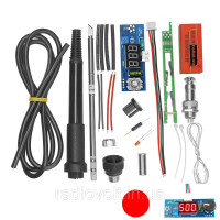 Паяльна станція Hakko T12 24 В, 72 Вт, набір, червоний дисплей