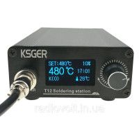 Паяльна станція T12, STM32 V2.01 OLED 1.3, 120Вт