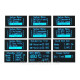 Паяльна станція T12, STM32 V2.01 OLED 1.3, 120Вт