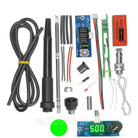 Паяльная станция Hakko T12 24В, 72Вт, набор, зеленый дисплей