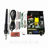 Паяльная станция Hakko T12 72Вт, набор для сборки, корпус, блок питания