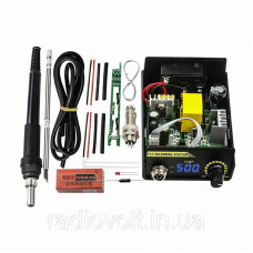 Паяльна станція Hakko T12 72 Вт, набір для збирання, корпус, блок живлення