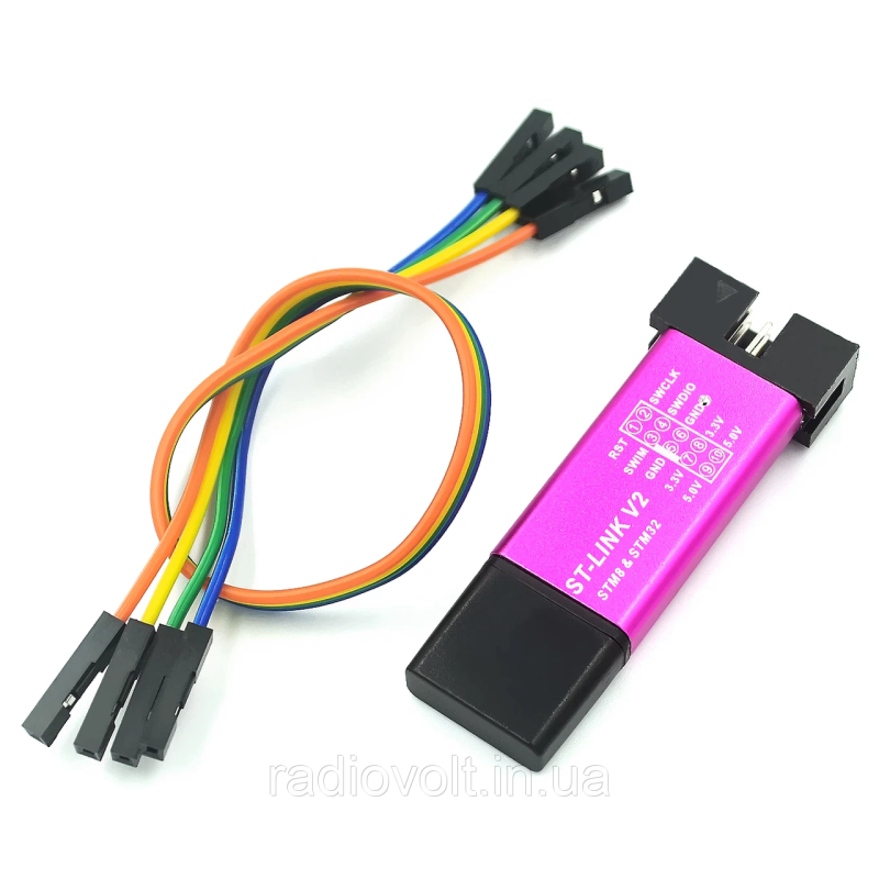Програматор зневоднення St-Link v2 mini, STM8, STM32