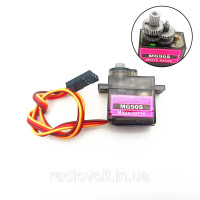 Сервопривод Tower Pro MG90S 14g с металлическим редуктором