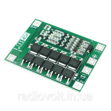 BMS 3S 40A 12,6 В Контролер заряду розряду Li-ion батарей