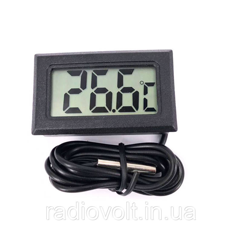 Цифровий термометр -50 ~ 110 °C, з виносним датчиком (автономний)