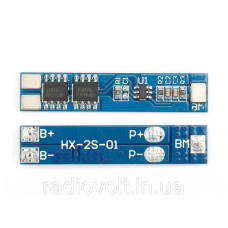 BMS 2S 5A 8.4 В Контролер заряду розряду Li-ion батарей