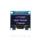 OLED-дисплей 1.3" SPI (білий) 128х64