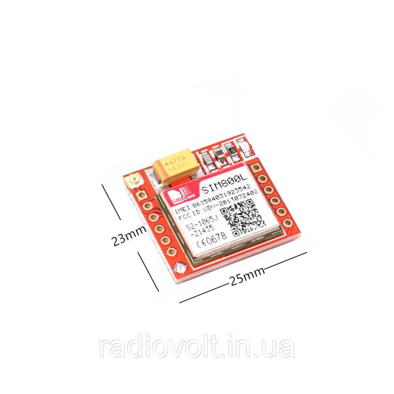 SIM800L - Модуль GSM/GPRS + антена