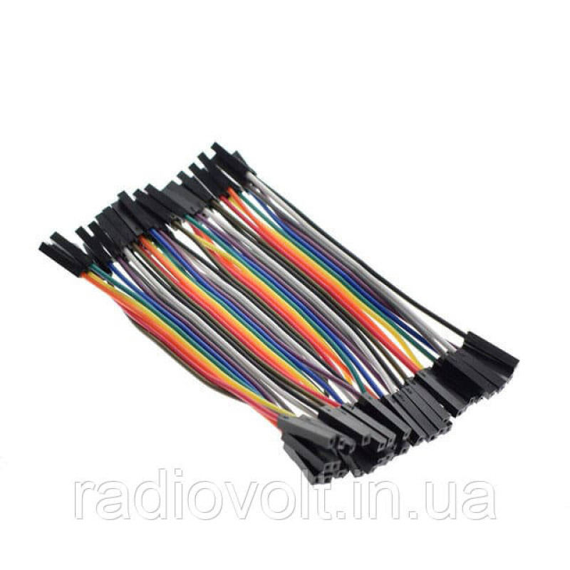 40 шт. дюпон кабель 10 см, тато — тато