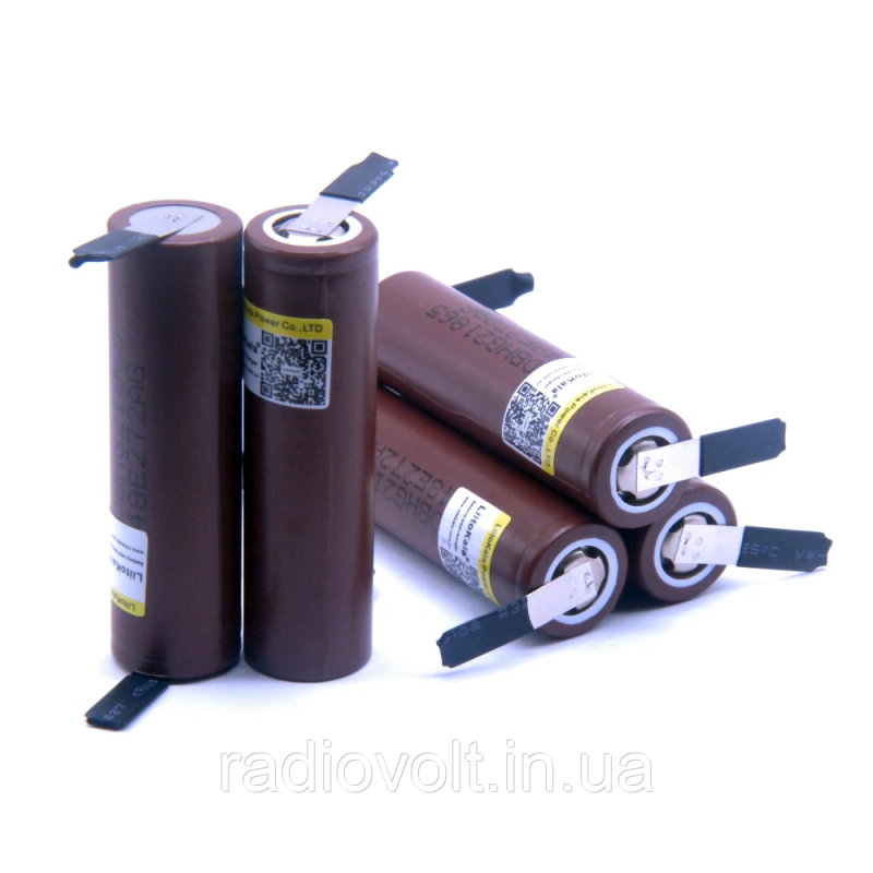 Li-ion акумулятор LG HG2 3000mAh 3.7 V 20A високотоковий