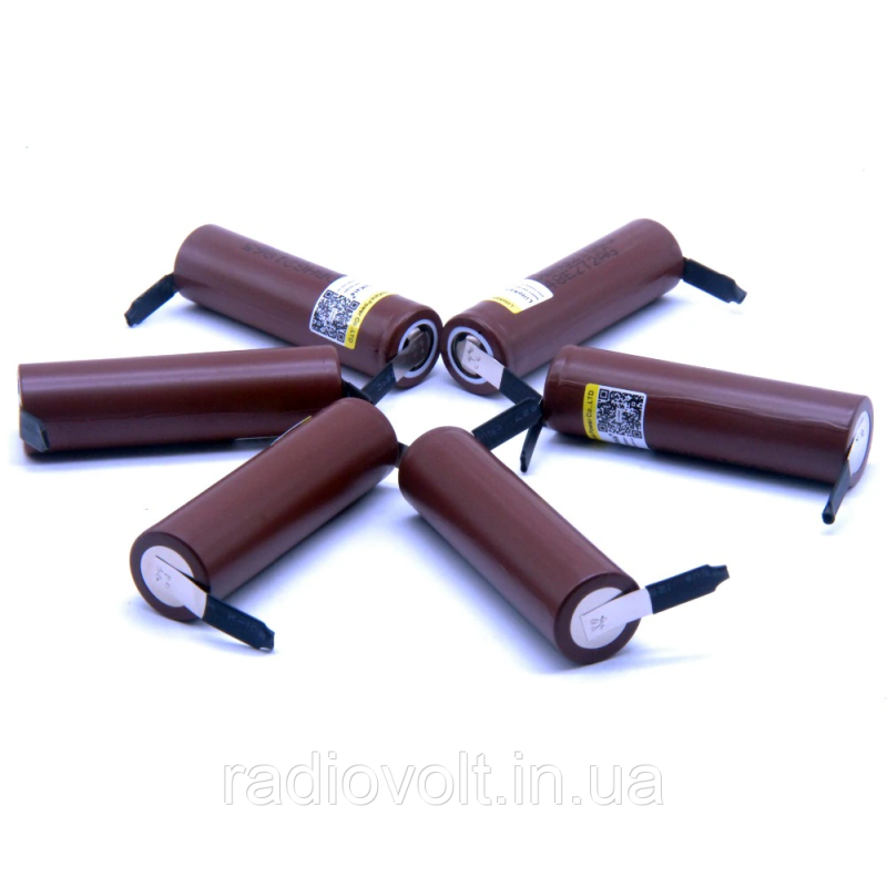 Li-ion акумулятор LG HG2 3000mAh 3.7 V 20A високотоковий