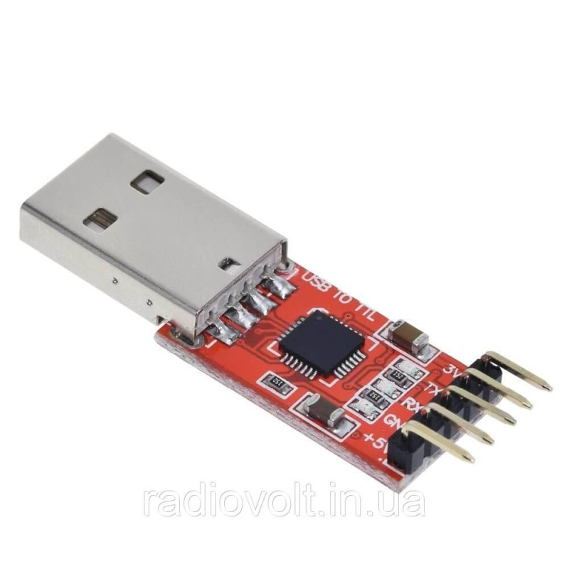 USB - TTL конвертер CP2102 3.3/5В USB (UART RS232 TTL)