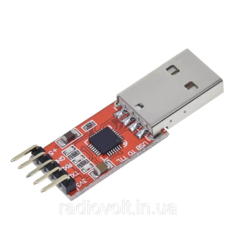 USB - TTL конвертер CP2102 3.3/5В USB (UART RS232 TTL)