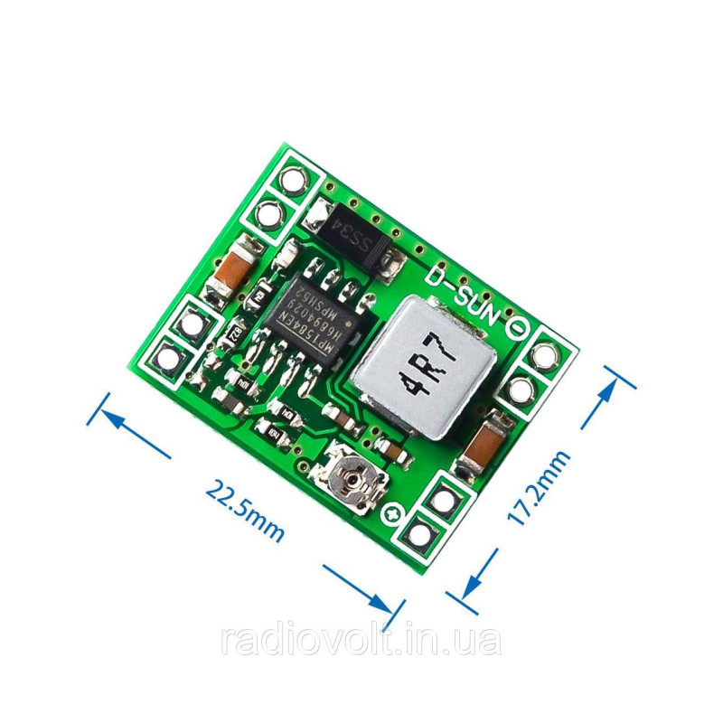 MP1584 3A понижуючий Перетворювач з регулюванням напруги