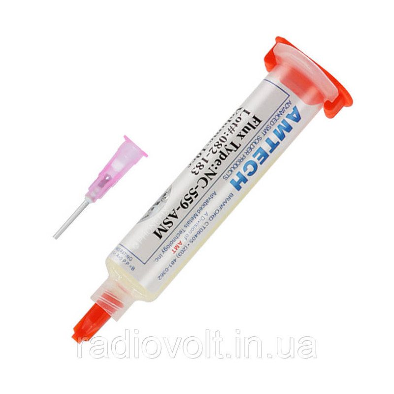 Гель - флюс NC-559-ASM 10CC, 10мл + голка