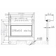 OLED дисплей 1.3" I2C (синій) 128х64