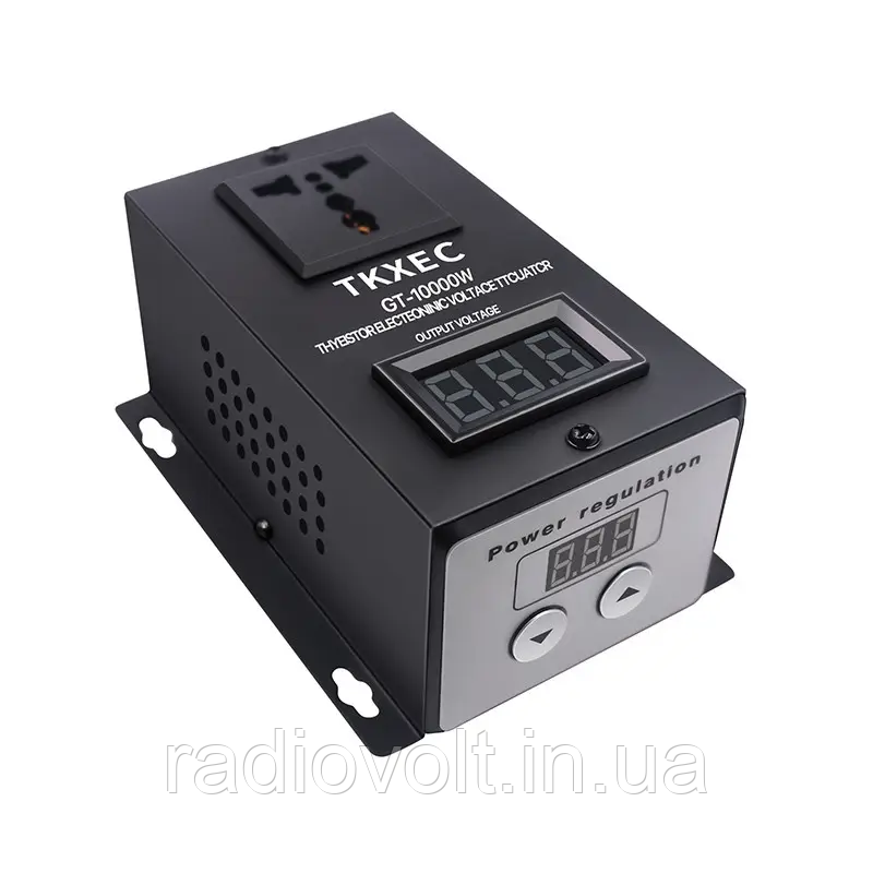 Диммер з дисплеєм GT-10000W, Регулятор напруги AC 10000Вт, 220В