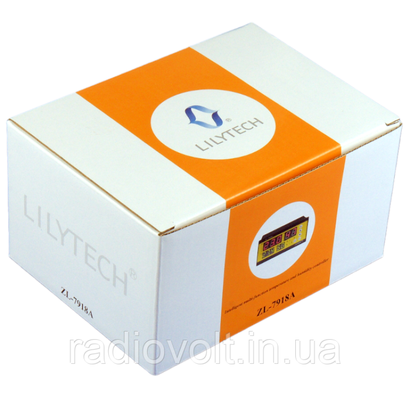 Lilytech ZL-7918A термостат вологість температура контролер для інкубаторів терморегулятор