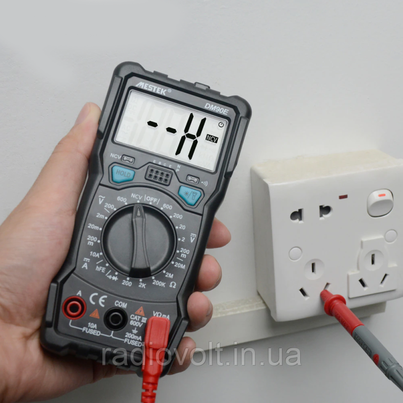 Цифровий мультиметр Mestek DM90E