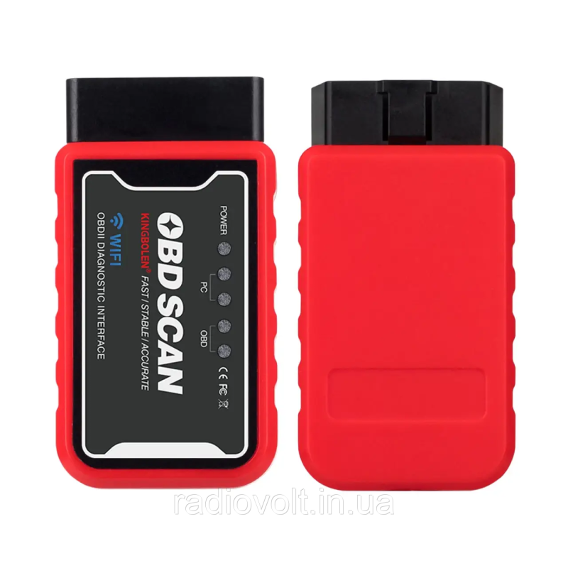 Автосканер KINGBOLEN ELM327 OBD2 v1.5 PIC18F25K80 Wi-Fi адаптер для диагностики авто
