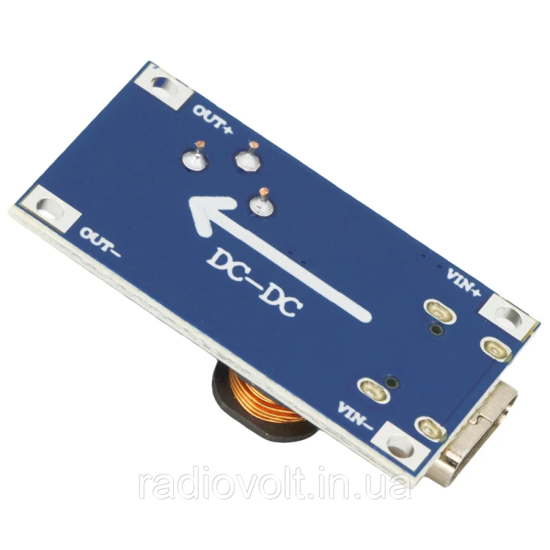 MT3608 Type-C Підвищуючий перетворювач з регулюванням напруги