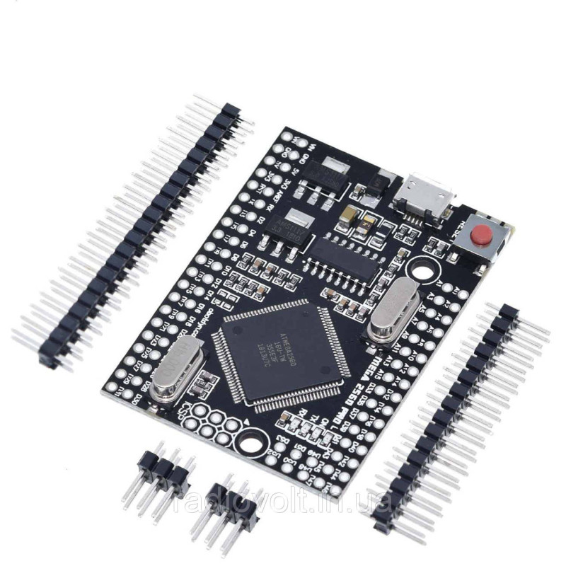 Arduino Mega 2560 PRO, ATmega2560-16AU, MicroUSB CH340G