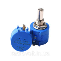 Резистор переменный, потенциометр 3590S-2-104L 100кОм многооборотный