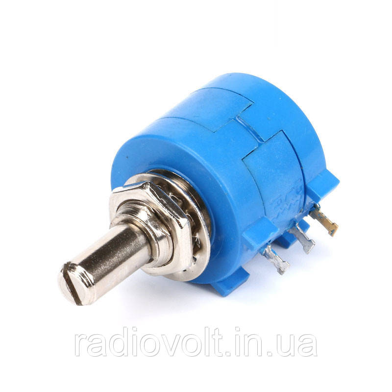 Резистор змінний, потенціометр 3590S-2-104L 100кОм багатооборотний