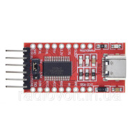 USB - TTL конвертер FT232RL 3.3/5В Type-C (UART RS232 TTL)