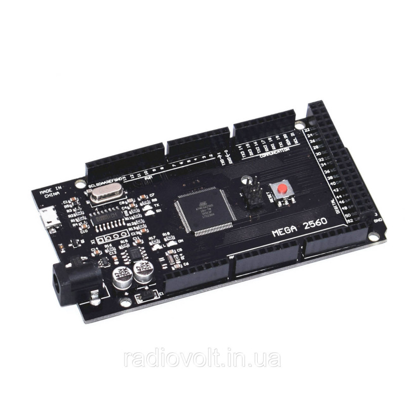 Arduino Mega 2560 R3, ATmega2560, MicroUSB