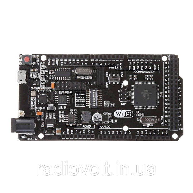 Arduino Mega 2560 R3, ATmega2560, MicroUSB