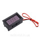 Вольтметр 4,5 - 30 В, 0.56 LED, Зелений, у корпусі