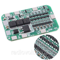 BMS 6S 15A 25.5В Контролер заряду розряду Li-ion батарей, балансування