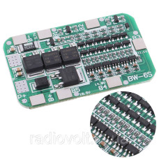 BMS 6S 15A 25.5В Контролер заряду розряду Li-ion батарей, балансування