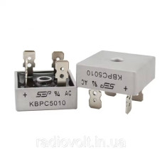 Діодний міст KBPC5010 однофазний 50А 1000В