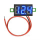 Вольтметр 4,5 - 30 В, 0.36 LED, Синій