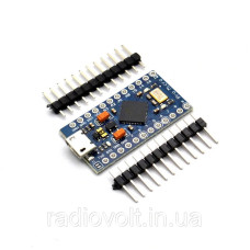 Arduino PRO Micro, ATmega32U4, 5В, 16МГц