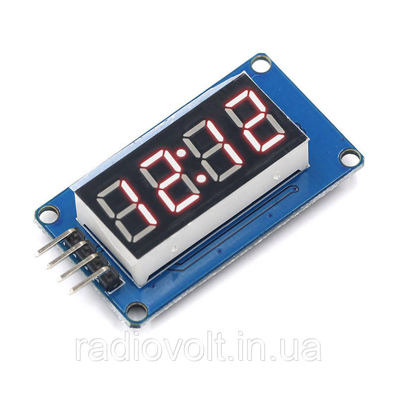 TM1637 7-сегментний 4-х розрядний модуль дисплея 0.36 червоний