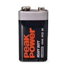 Батарейка "Крона" PeakPower 6F22/9V