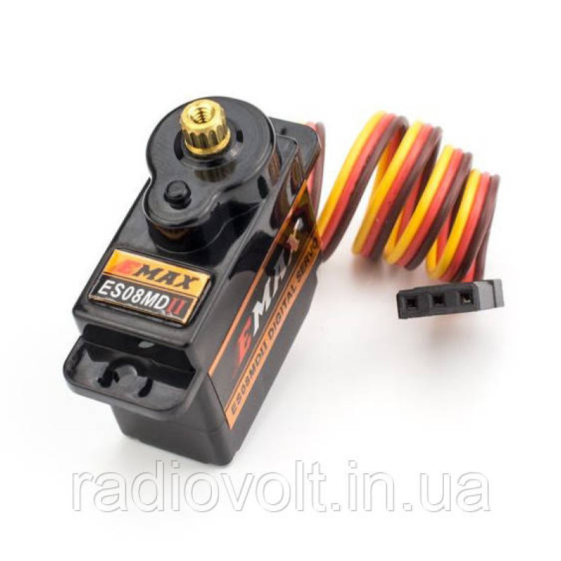Цифровий сервопривід EMAX ES08MDII (металеві шестерні)