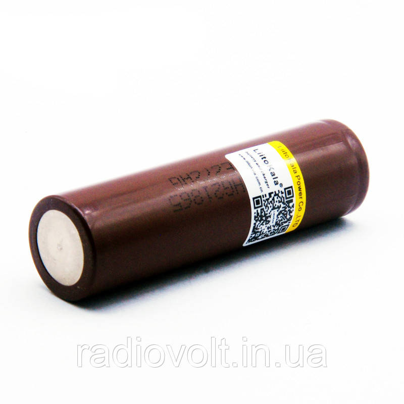 Li-ion акумулятор LG HG2 3000mAh 3.7 V 20A високотоковий