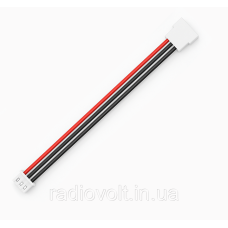 JST-XH 2S, 3pin, 22AWG, 20 см, тато + мама, подовжувач балансувального кабелю