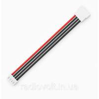 JST-XH 3S, 4pin, 22AWG, 20см, папа + мама, удлинитель балансировочного кабеля