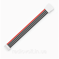 JST-XH 3S, 4pin, 22AWG, 20 см, тато + мама, подовжувач балансувального кабелю