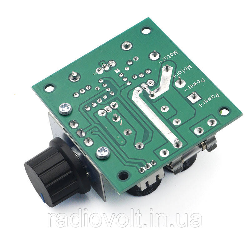 ШІМ-регулятор швидкості (потужності) PWM DC двигуна 12–40В 10А