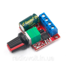 ШІМ-регулятор швидкості (потужності) PWM DC двигуна 4,5–35В 5А