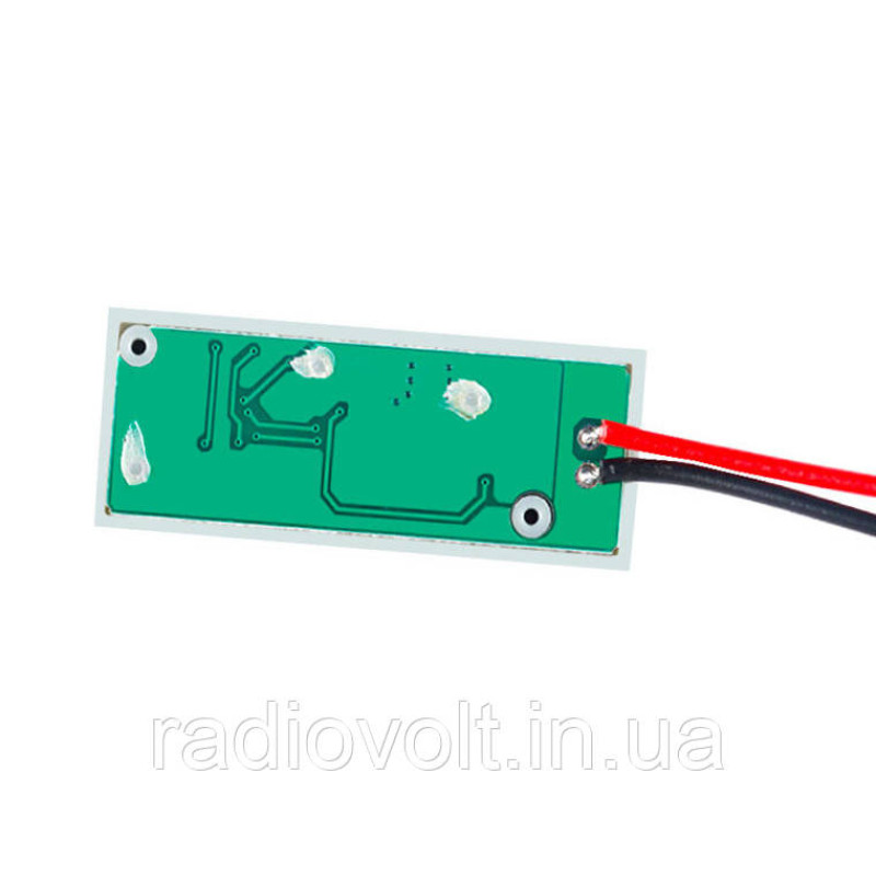 Індикатор заряду батареї 1S Li-ion з кнопкою, 3.3–4.2В