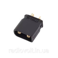 XT30U-M Amass разъем питания "папа", черный